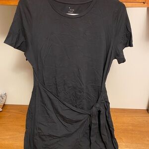 a new day Black Short Sleeve Women's Tshirt dress